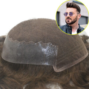 Swiss lace Q6 Toupee And Man hair system Supplier