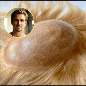 Injection Thin Skin Europe hair 10-12mm Man Hair systems And Man hairpiece Wholesaler