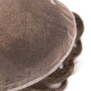 full swiss lace hair system cap base for Pelucas Pelo Natural