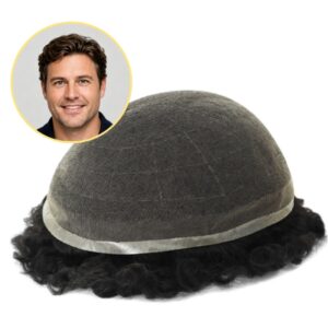 Afro French lace Man Hair systems And Man hairpiece Supplier