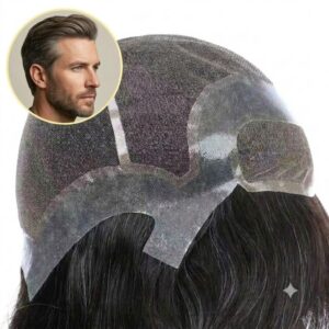 French lace Hollywood  Man Wig/Hair systems Wholesaler