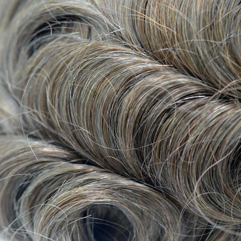 BIO Man Toupee And Man hairpiece hair texture